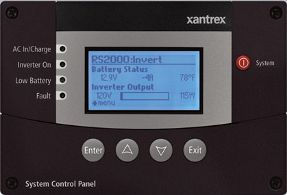 панель управления xantrex
