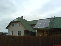 Солнечная батарея для дачи